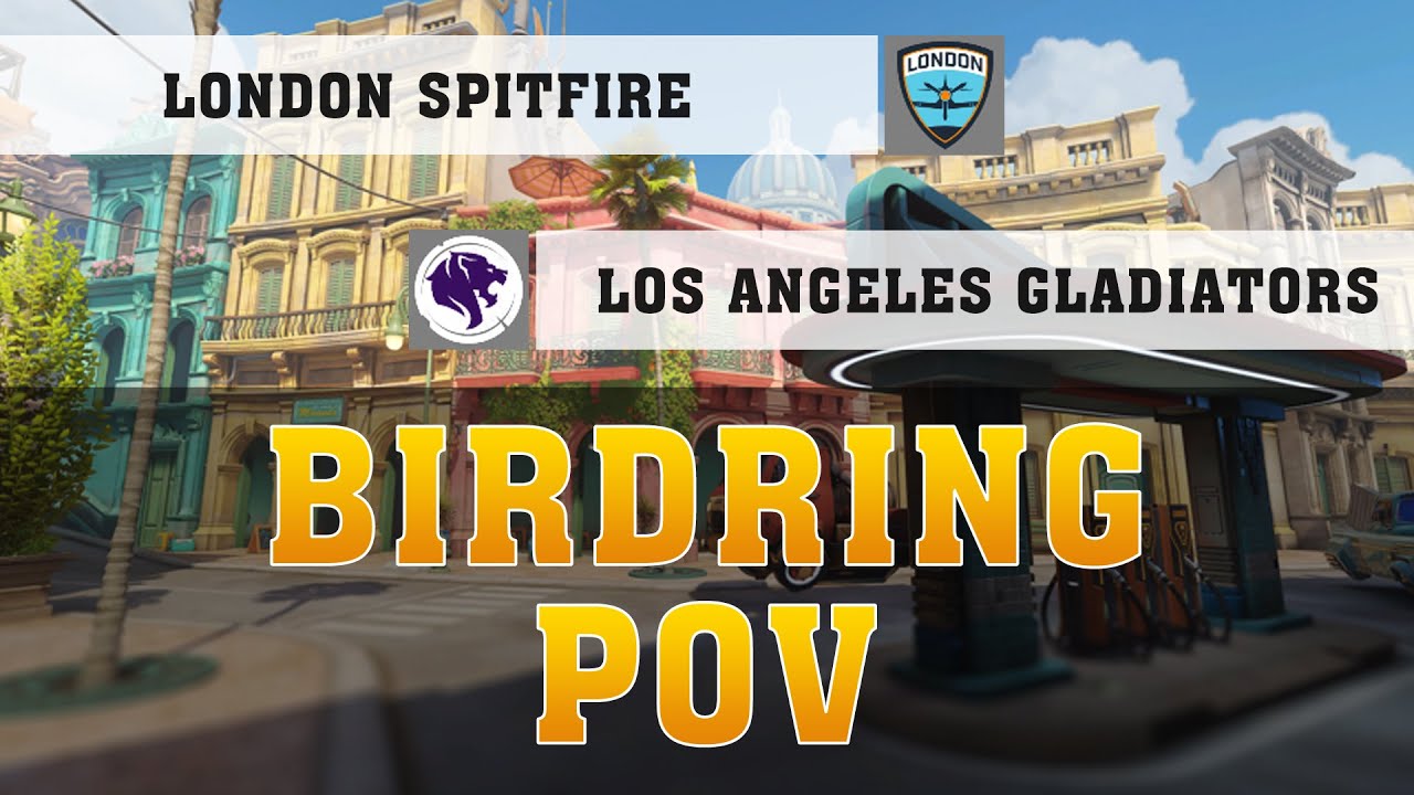 BIRDRING MCCREE POV  ● Los Angeles Gladiators Vs London Spitfire ● Summer Showdown ● OWL Pov
