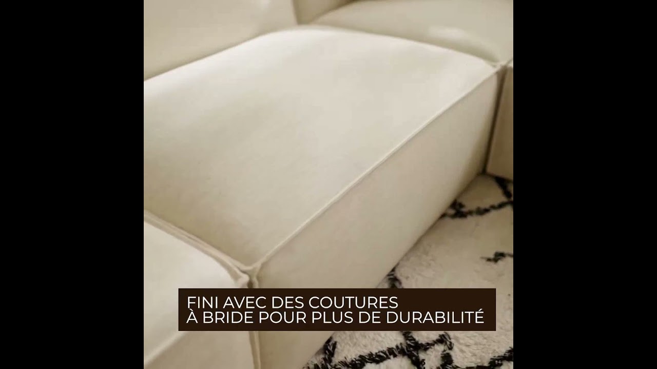 Divano canap&eacute; modulable