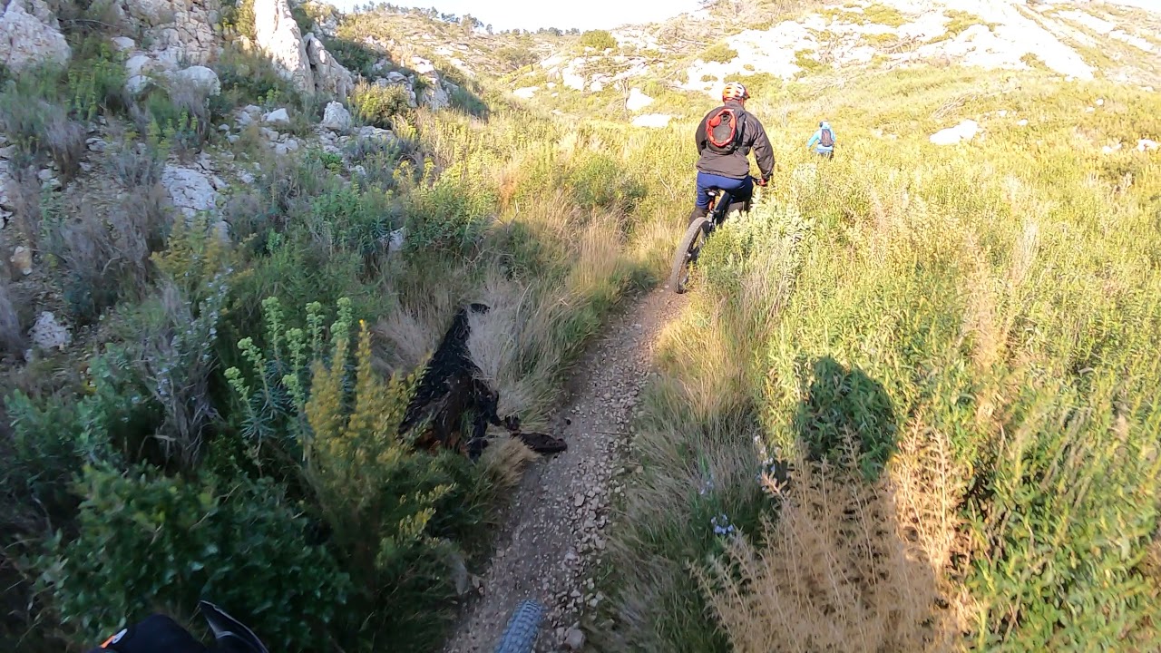 Sortie VTTAE Châteauneuf-les Martigues 20 mars 2021