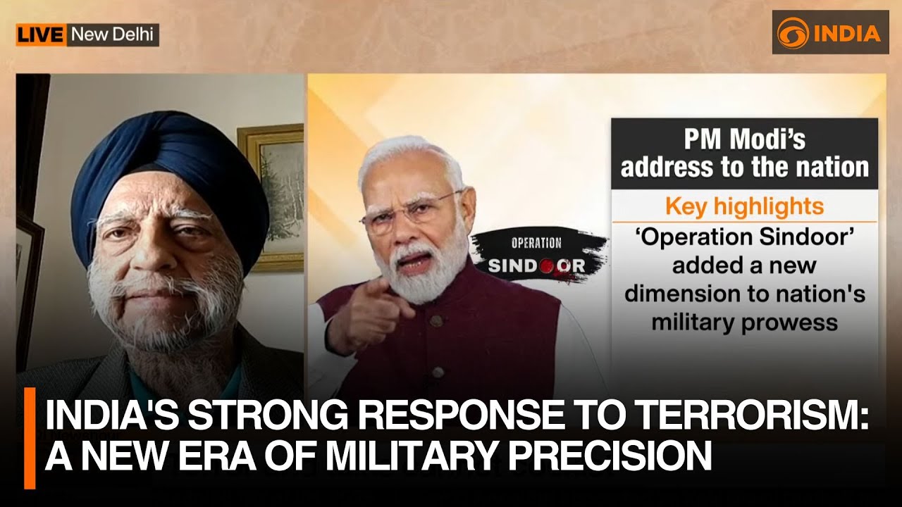 India's Strong Response to Terrorism: A New Era of Military Precision | Defence Expert Insights
