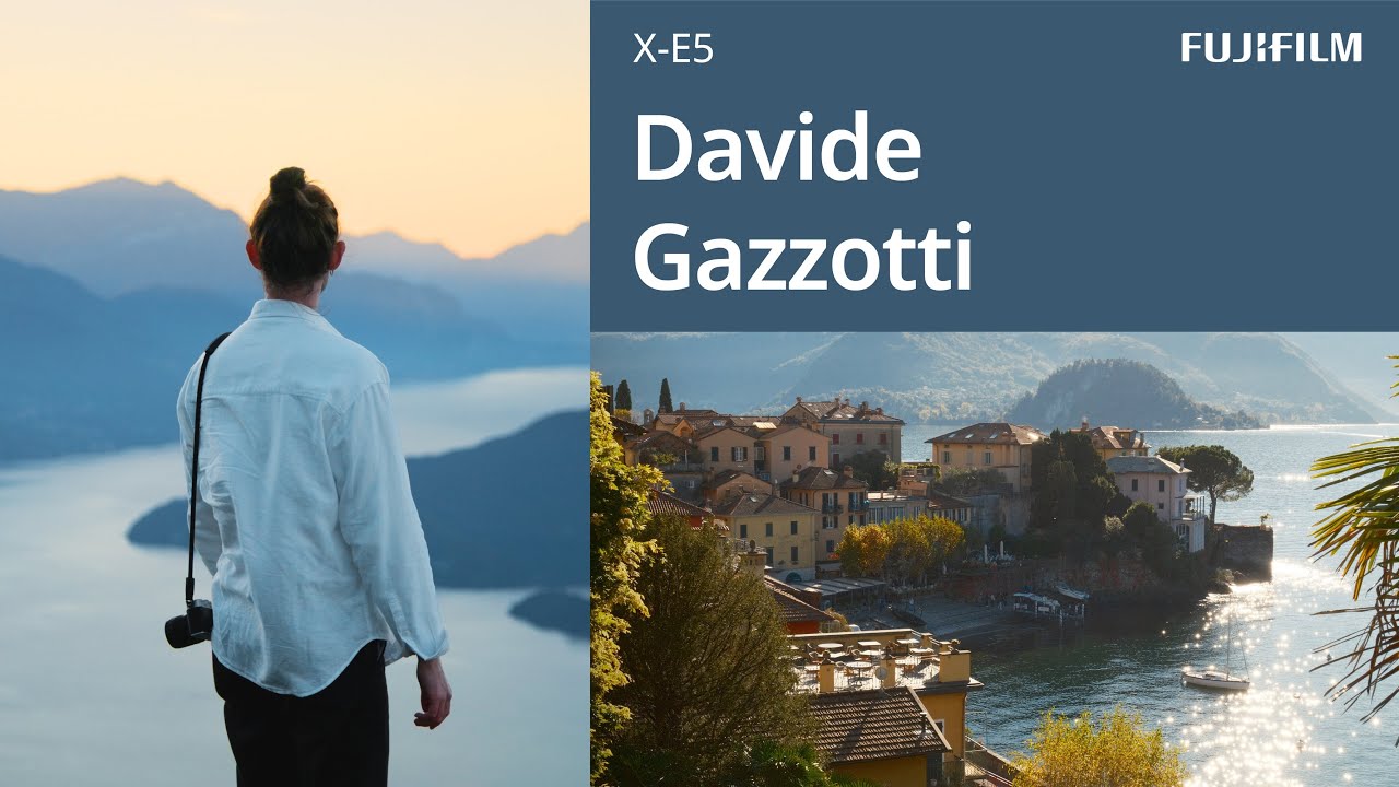 X-E5 &times; FS RECIPE: Davide Gazzotti/ FUJIFILM
