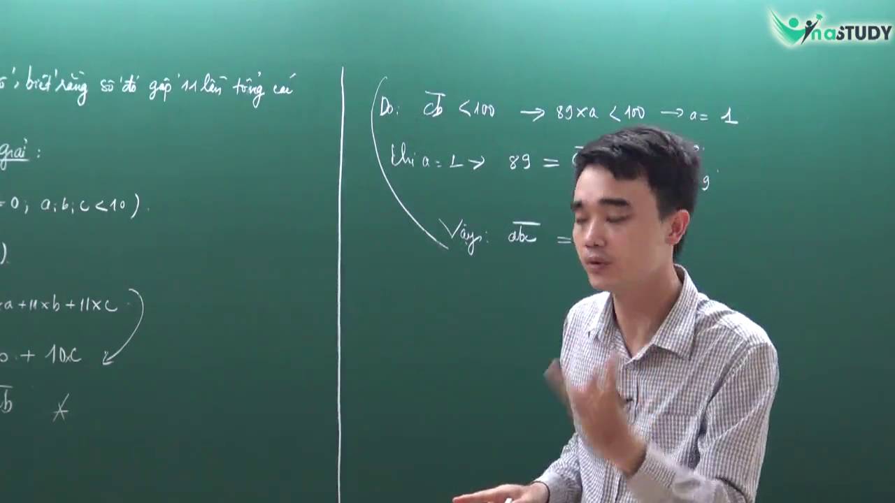 Toán nâng cao lớp 5 - Bài toán cấu tạo số nâng cao - thầy Nguyễn Thành Long