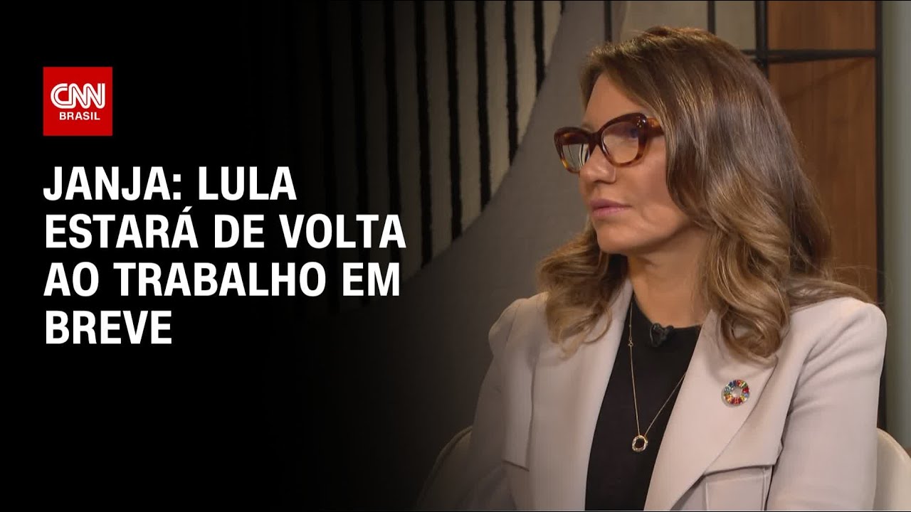 Janja: Lula estará de volta ao trabalho em breve | BASTIDORES CNN