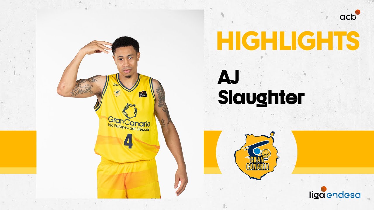 AJ SLAUGHTER: desatado en ataque con 25 puntos | Liga Endesa 2022-23