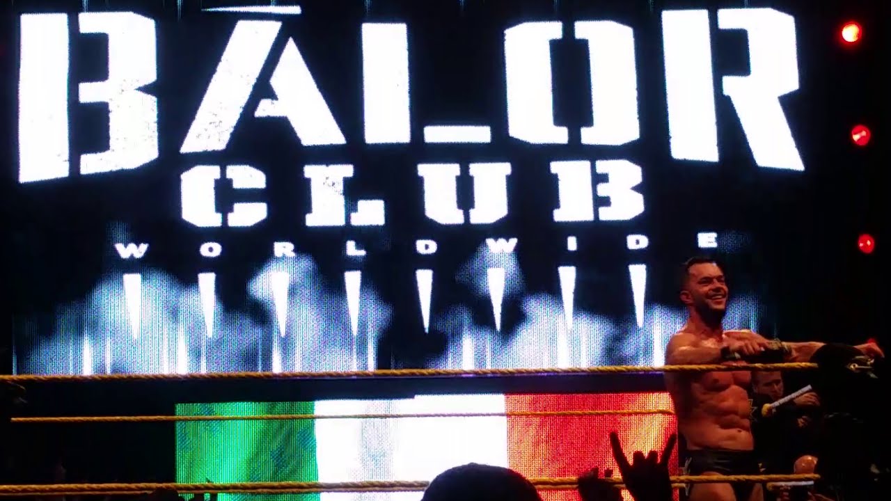 Finn B&aacute;lor post-match promo (NXT Dublin!)