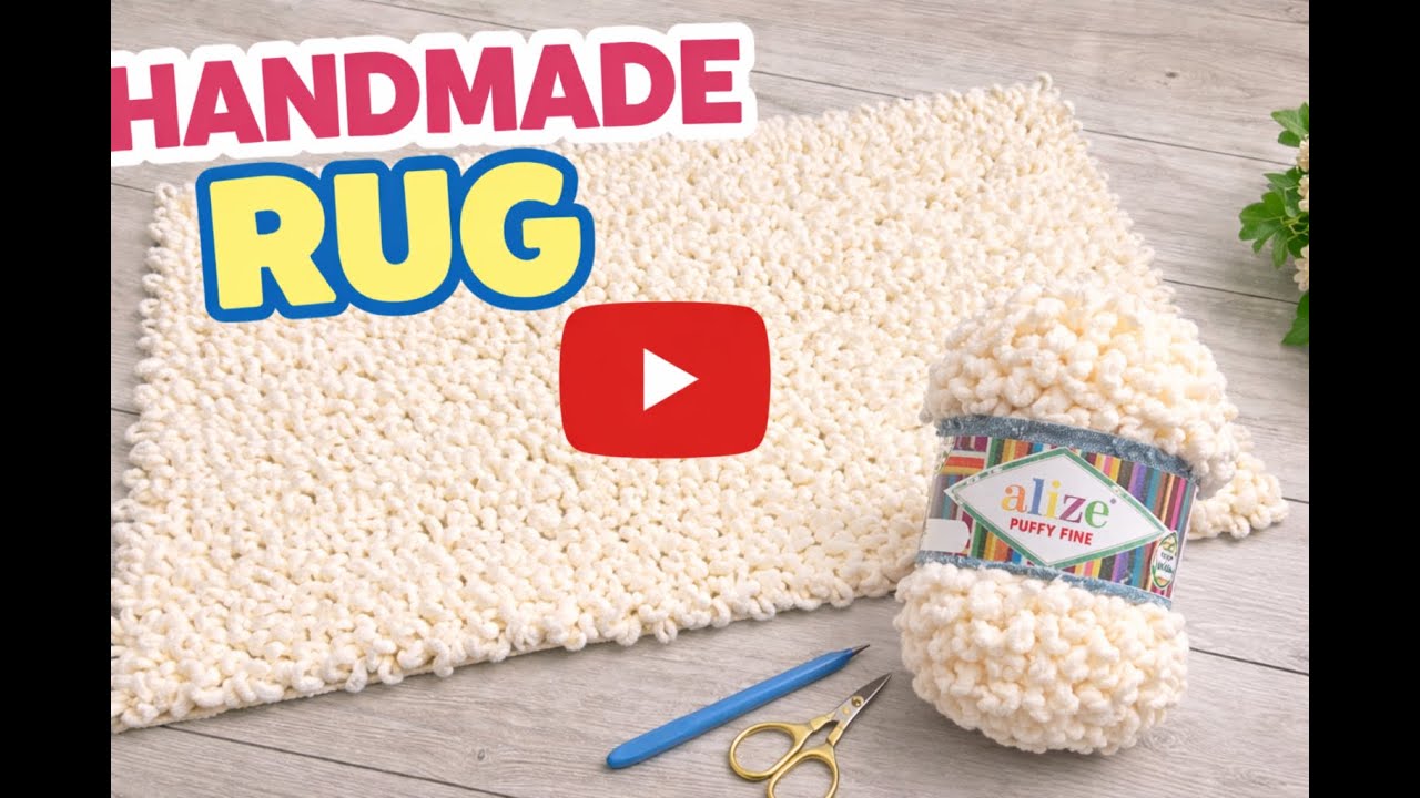 КИЛИМОК з пряжі Alize puffi fine