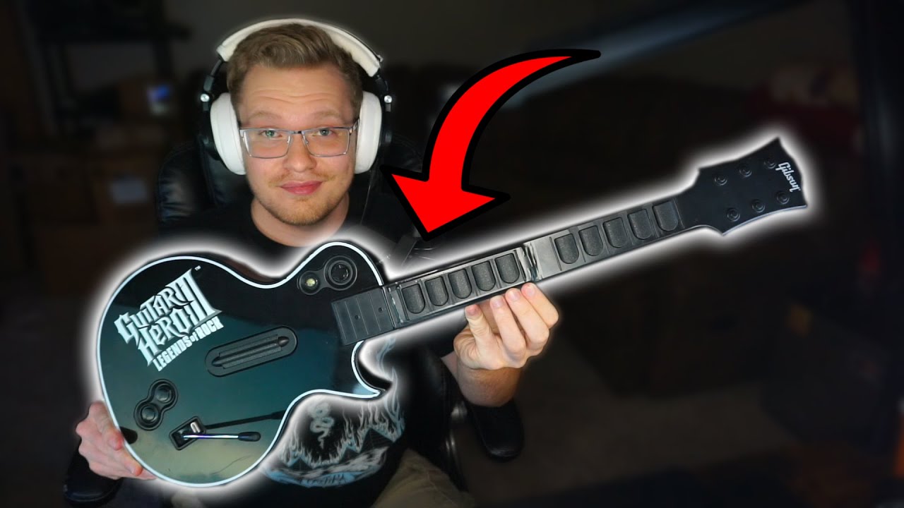 Я построил лучший контроллер Guitar Hero в мире