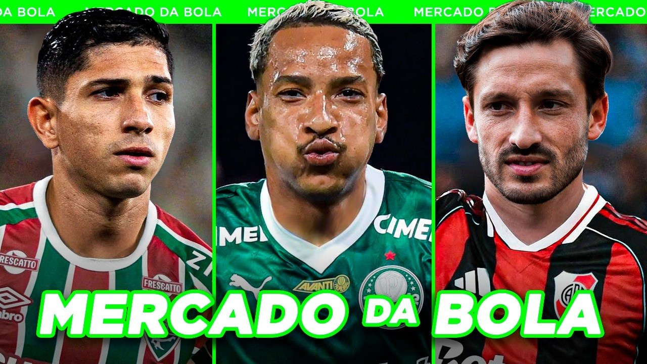 PALMEIRAS INSISTE EM MATHEUS PEREIRA│FLU QUER SAVARINO e+ - Mercado da Bola 2026