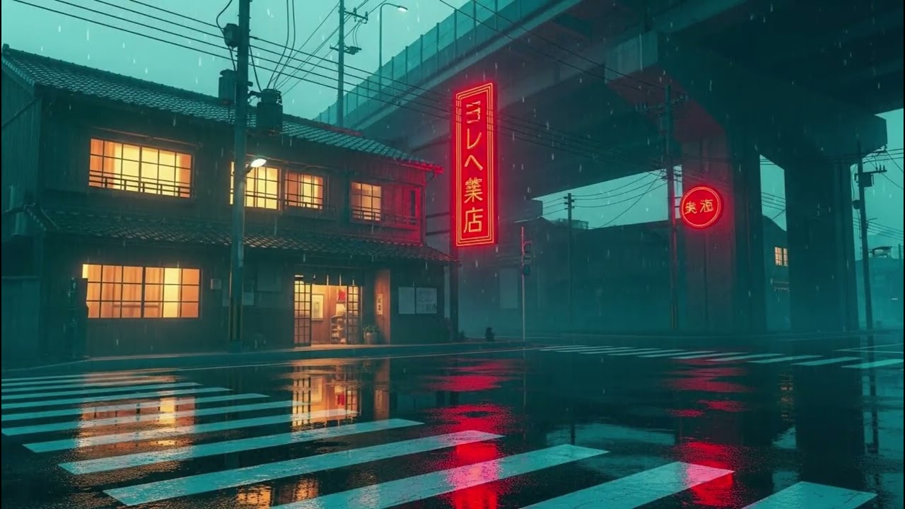 “Midnight Café Japan ☕🌙 Cozy Lofi Music for Late Nights”