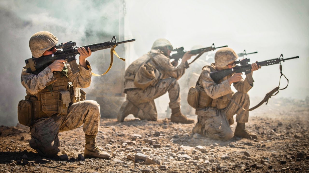 U.S. Marines Intense Combat Operation Footage During Exercise (ITX) 1- 20