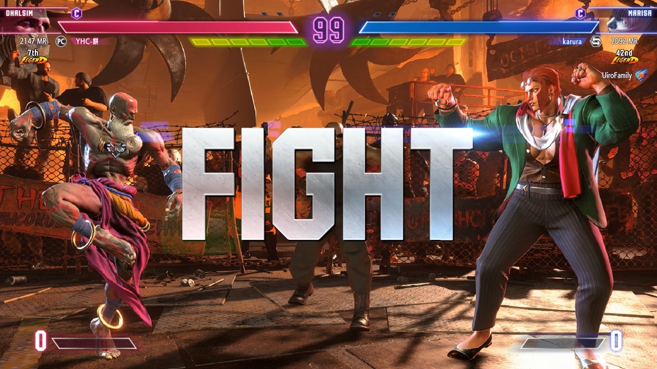 SF6 🔥 YHC MOCHI (#1 Ranked Dhalsim) Vs KARURA (#1 Ranked Marisa) 🔥 SF6 High Level Matches!