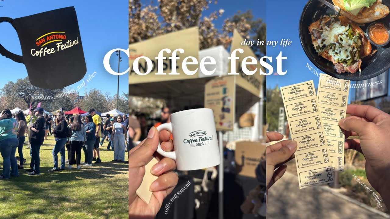 day in my life at coffee fest! 