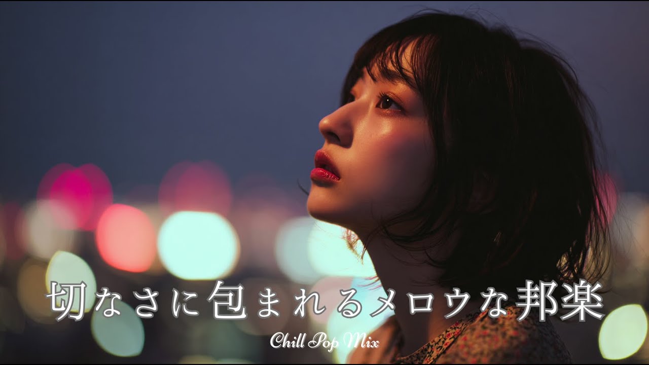 【邦楽 playlist】夜に聴きたい♪切なさに包まれるメロウなチルポップ｜女性ボーカル｜チルタイム／リラックス／ストレス解消／作業用BGM