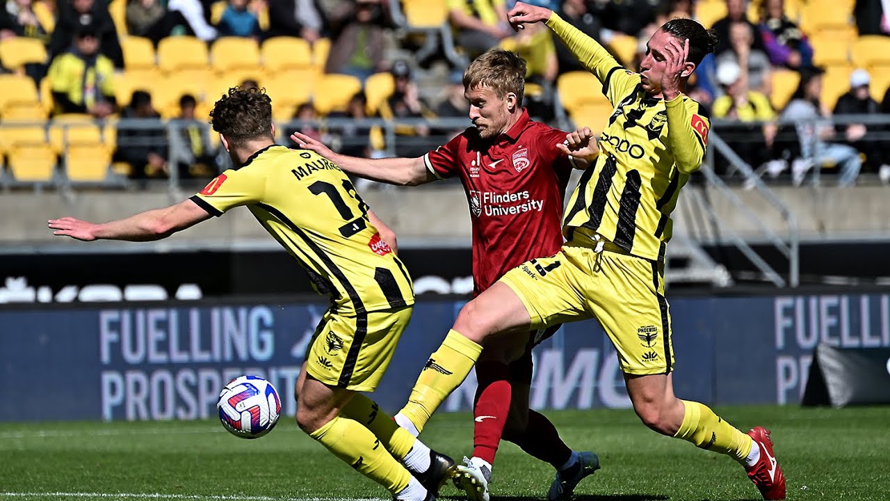 Wellington Phoenix v Adelaide United | Macca's Highlights | Isuzu UTE A League