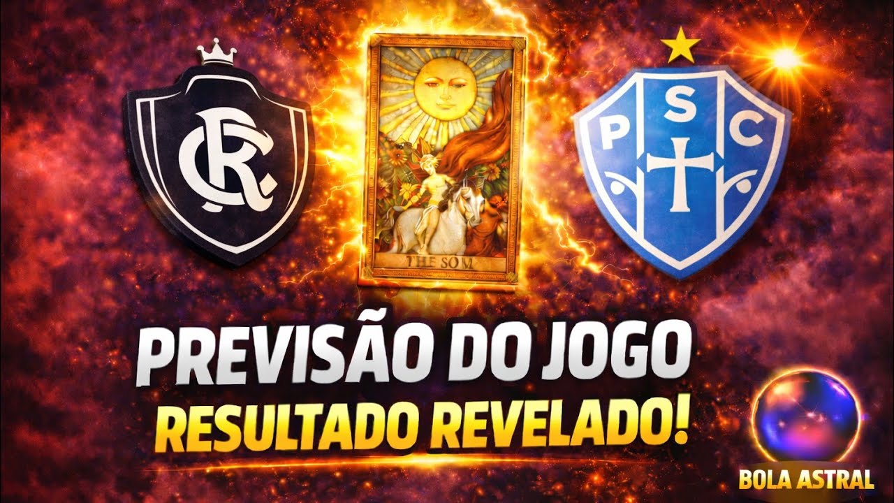 REMO X PAYSANDU - 1⁰ JOGO FINAL PARAENSE 2026 - PREVISÃO DO ORÁCULO!