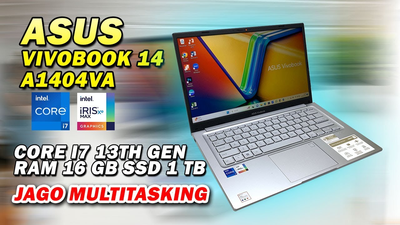 Rekomendasi Laptop ASUS 2025 : Vivobook 14 i7 Gen 13, RAM 16GB, SSD 1TB! Worth It Banget!
