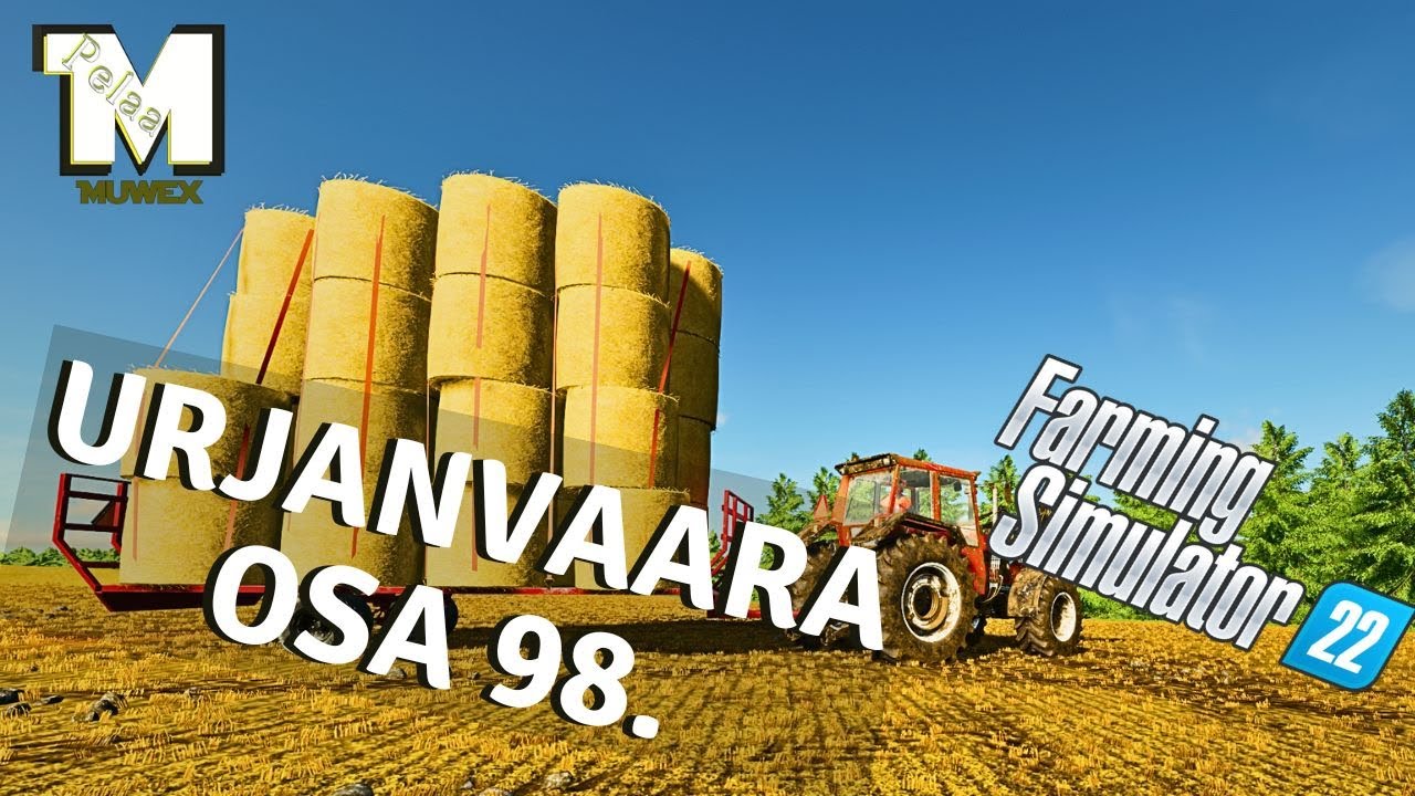 Komia paalikuorma - Urjanvaara Osa 98. - FS22