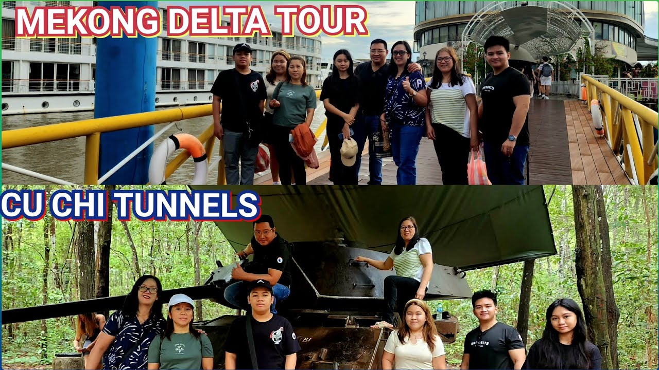 CU CHI TUNNELS | MEKONG DELTA TOUR 🇻🇳