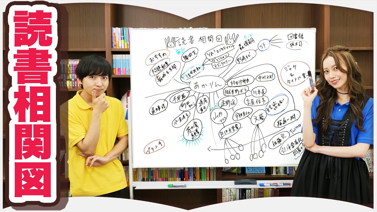 読書モンスターの遍歴をお話します【あかりん読書相関図】