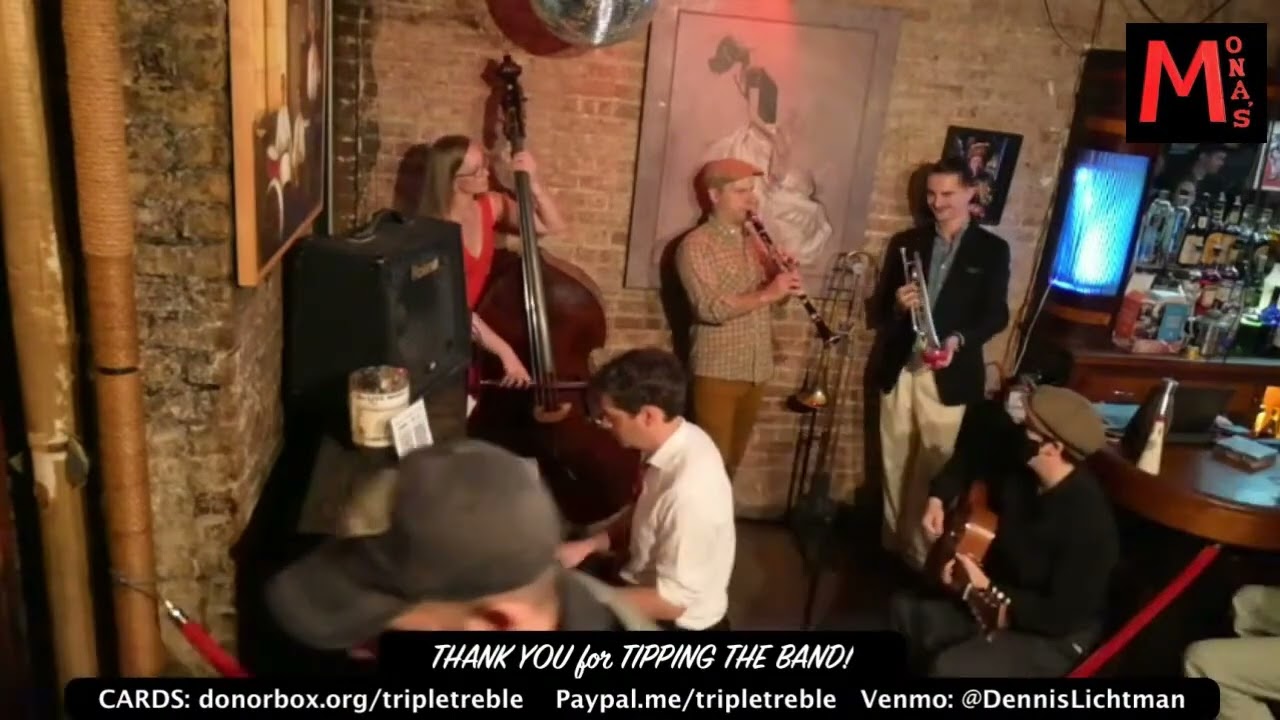 Jazz @ Mona's NYC w/ Mike Davis & Jen Hodge - Black Cat Moan
