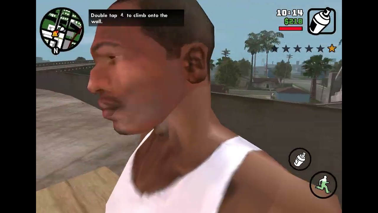 playing gta san andreas part 1!