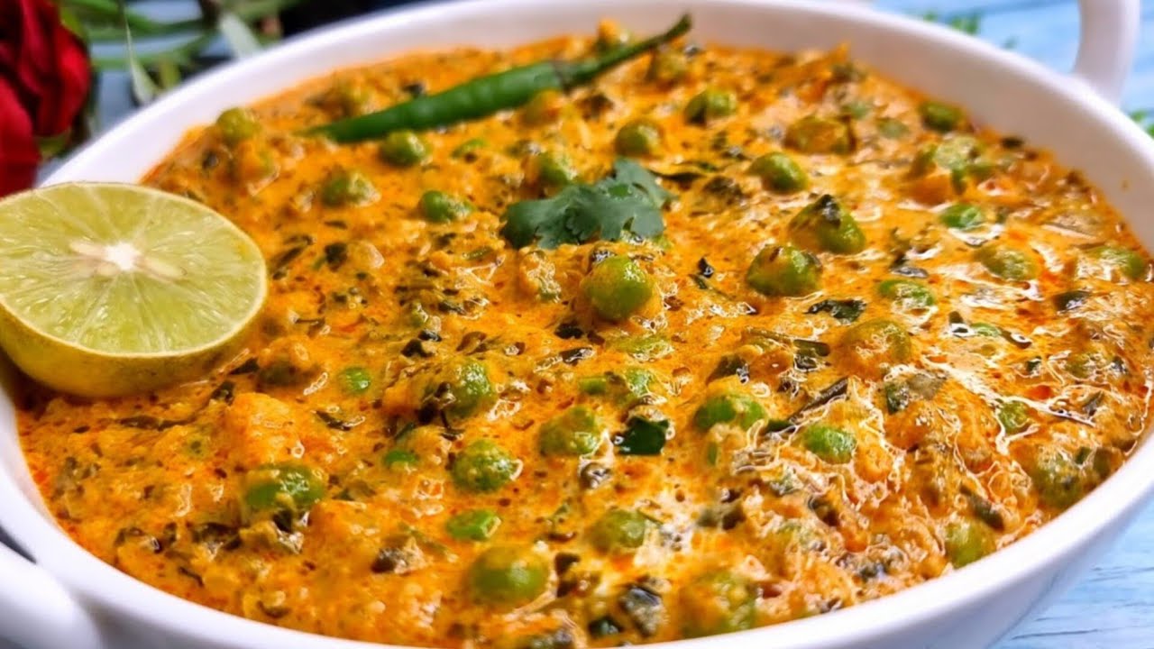 Methi Malai Matar |  रेस्टोरेंट वाली मेथी मलाई मटर घर पर बनायें आसानी से |  Methi Malai Matar Sabzi