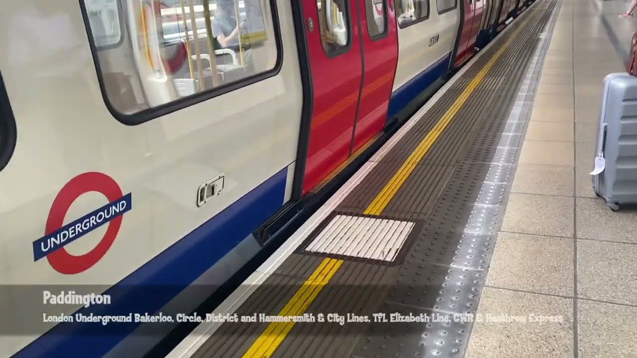 Paddington to Wood Lane | London Underground Hammersmith & City Line Train Ride!