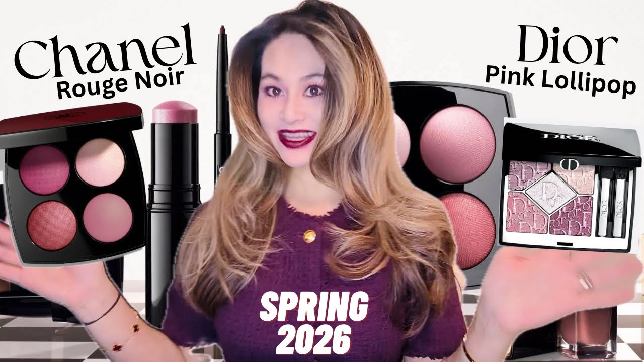 🔥Spring 2026🔥: Chanel or Dior? Rouge Noir Confidence vs Diorshow #865 Pink Lollipop: Review & comp