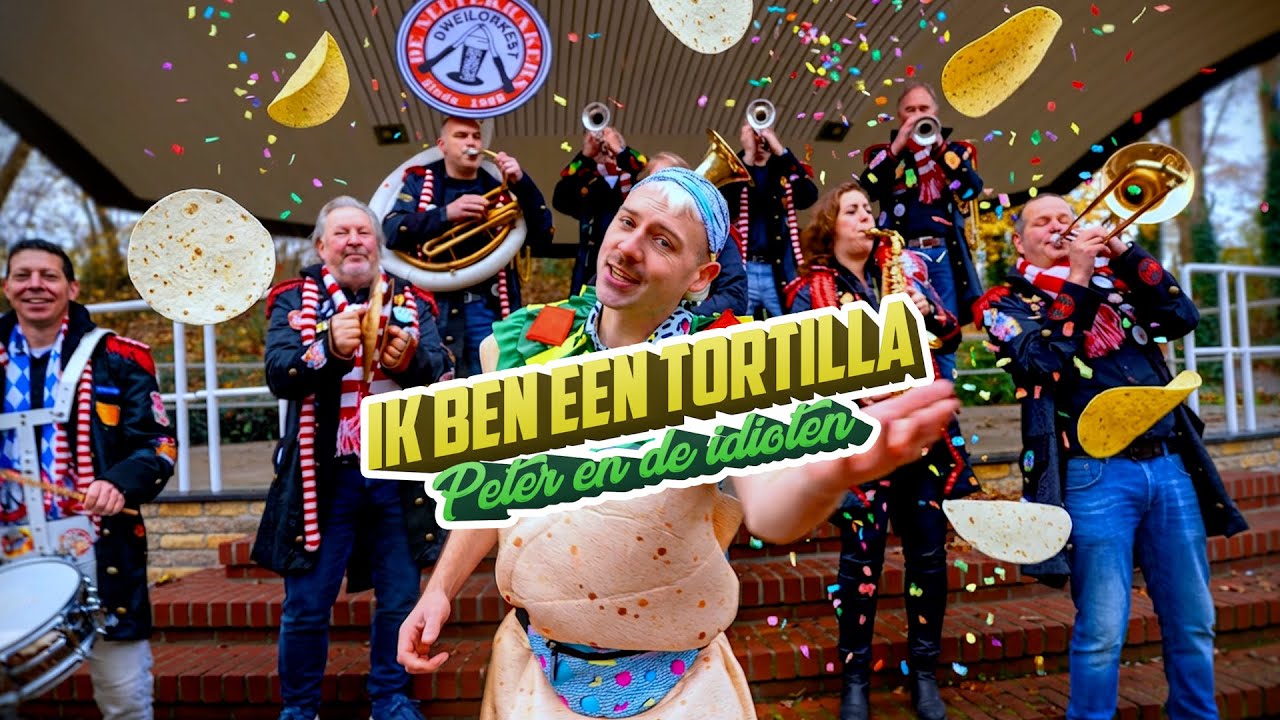 Carnaval 2026 🎉 Ik ben een Tortilla - Peter en de idioten 🌯