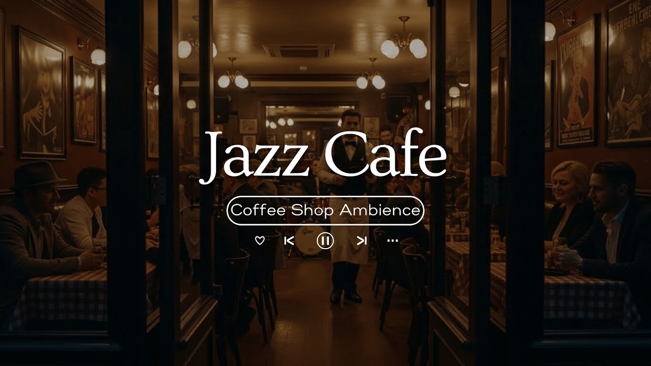 Relaxing Fall Jazz Music to Study 🍂 Cozy Coffee Shop Ambience with Smooth Jazz Instrumental Music