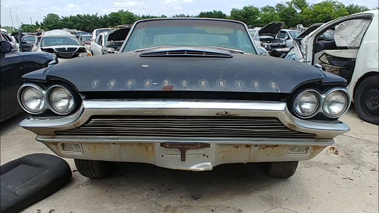 1964 Ford Thunderbird Junkyard Find with Goodies in the Trunk?