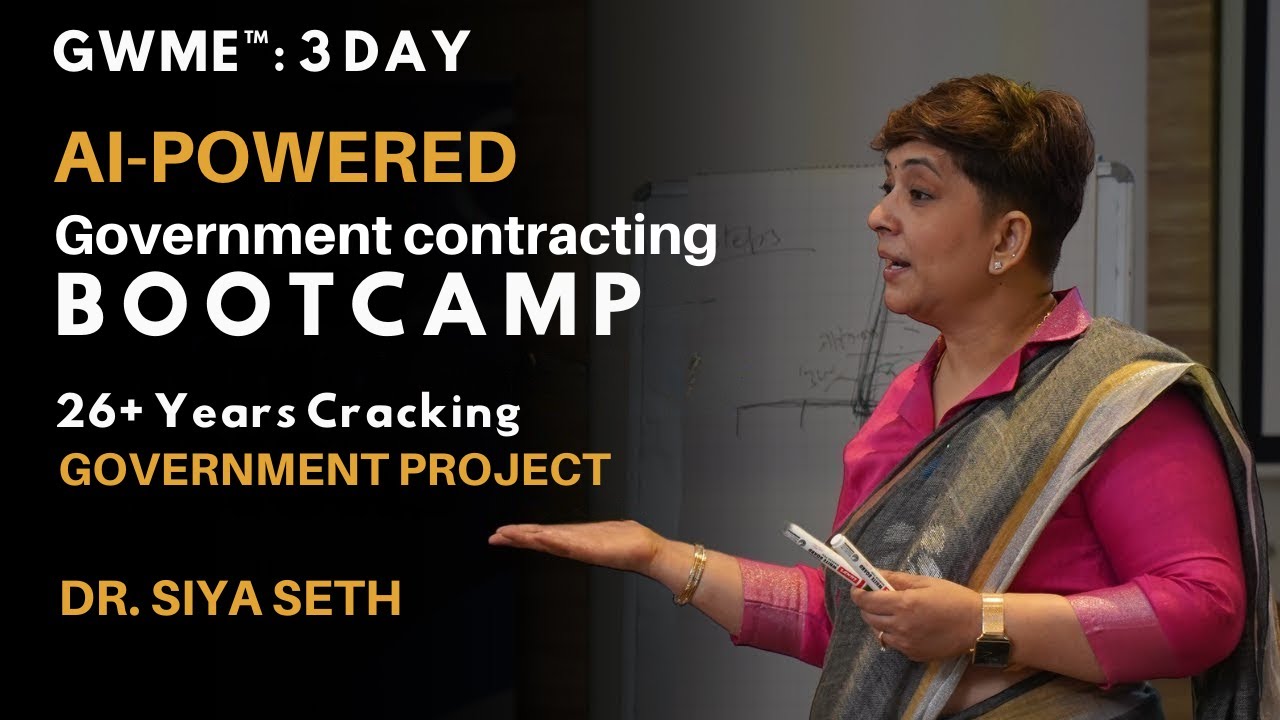 AI-Powered Tender Bootcamp | Learn to Win Government Projects with Tender Detail