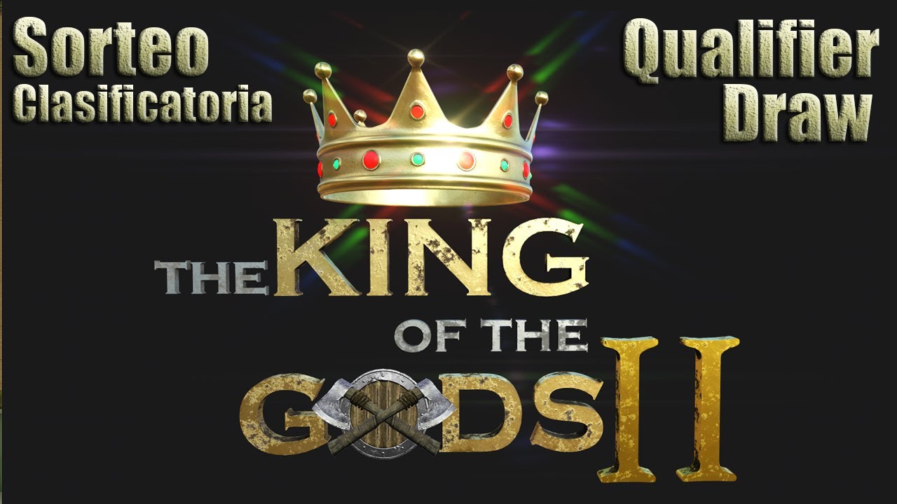 The King of the Gods II sorteo para qualifier (qualifier draw)