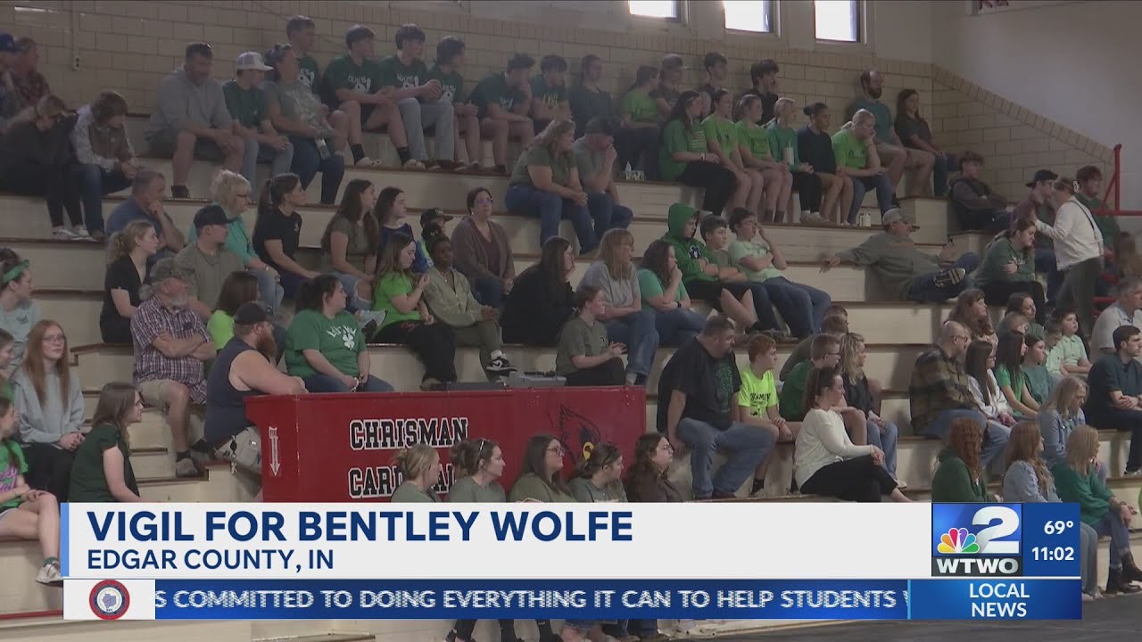 Vigil held for the late Bentley Wolfe