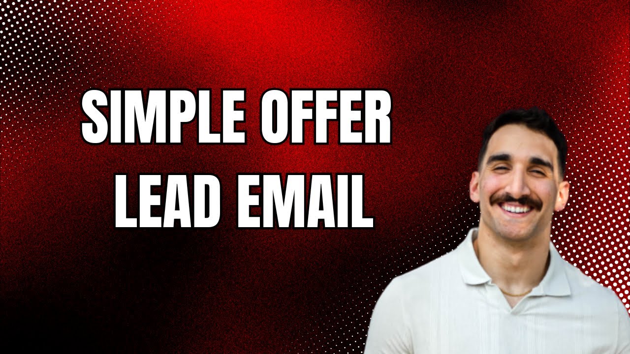 Offer Lead Email [Winning Email Breakdown #22/30]