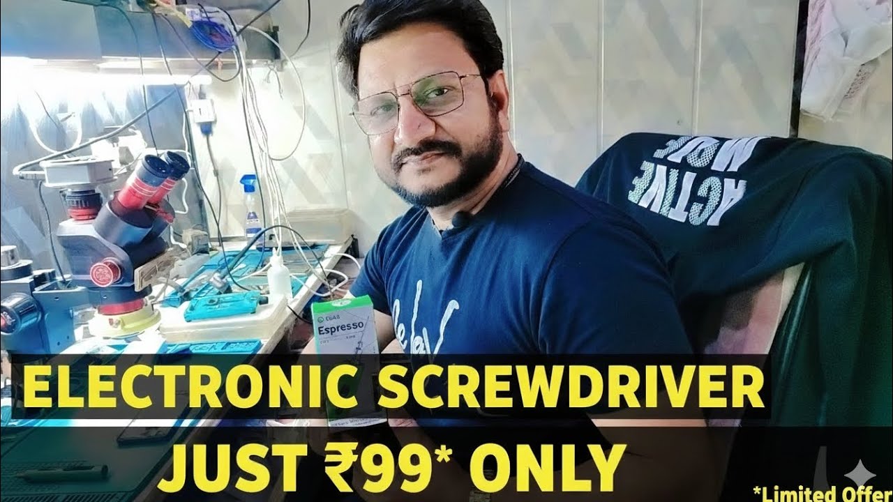 Electronic Screwdriver 🪛 Just 99*rs limited period offer 💥2UUL Espresso SD11 