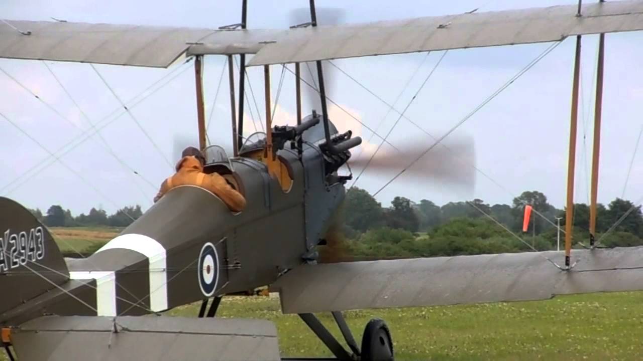 RAF BE2 take off