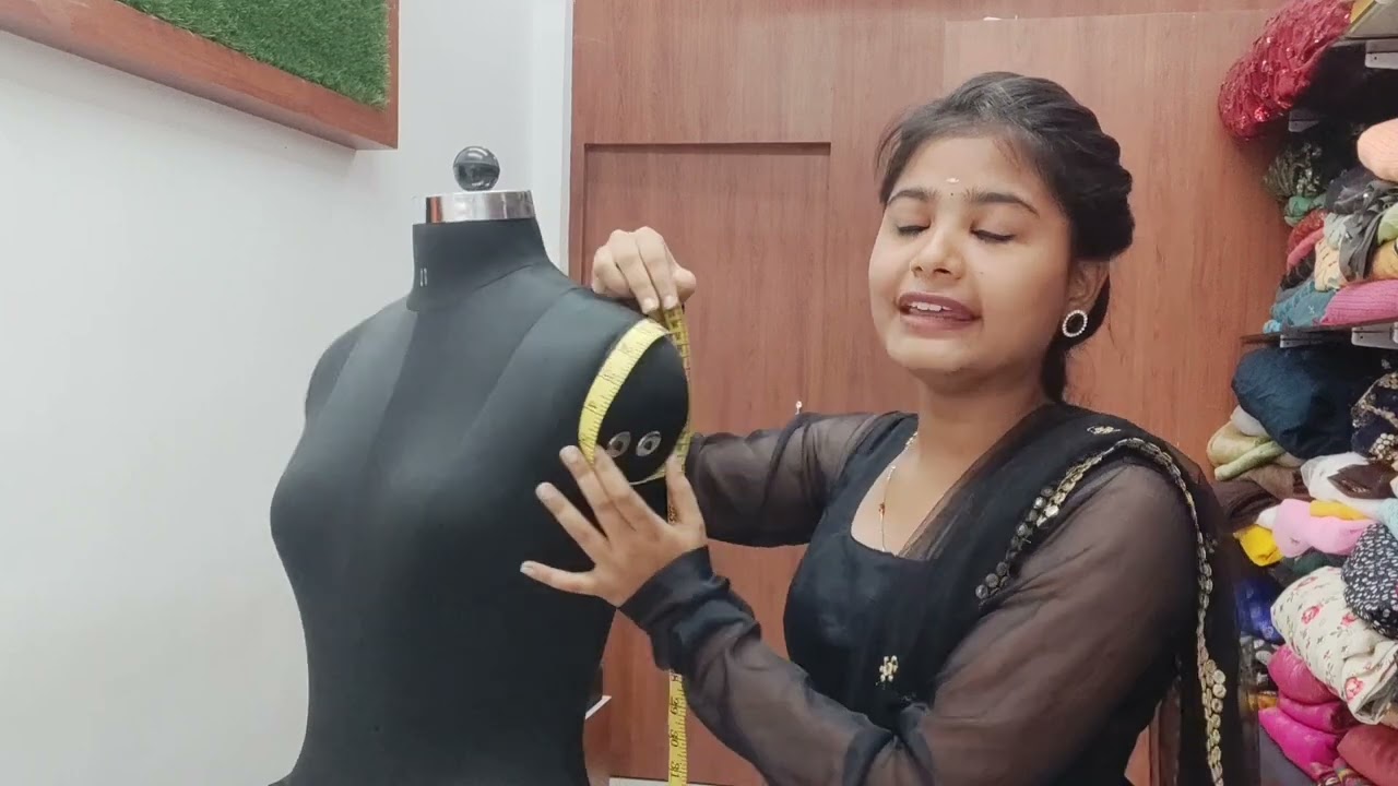How to take measurements for blouse? /darted blouse/princess cut blouse in tamil.