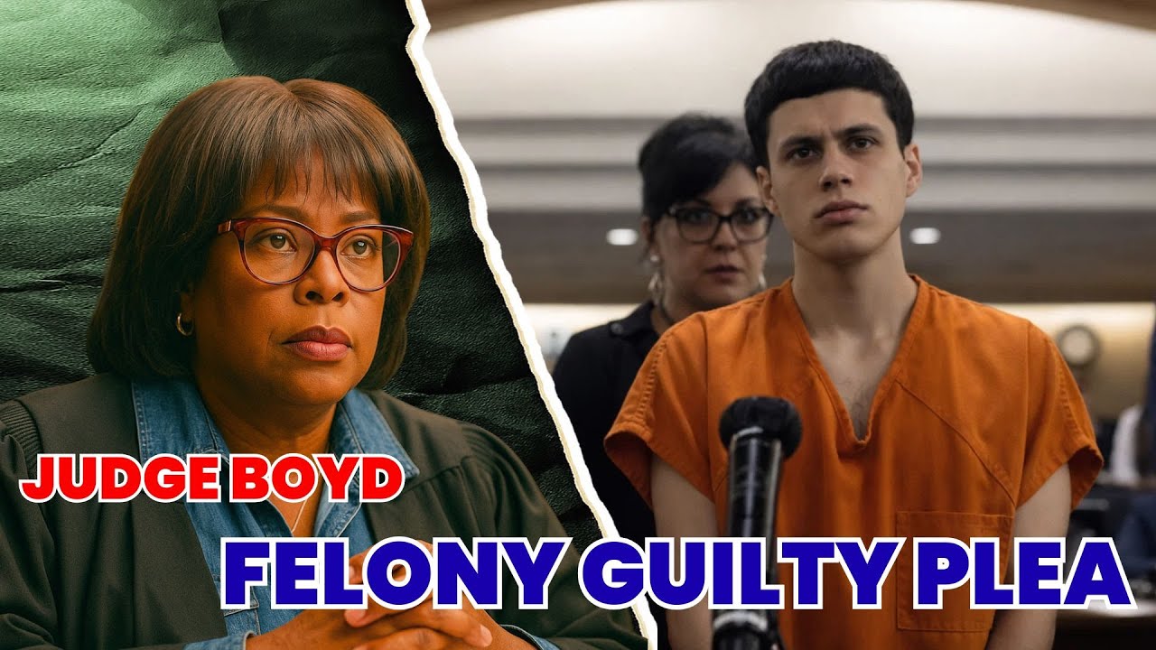 Judge Boyd Accepts Guilty Plea in Serious Felony Case, Sets PSI & Delays Sentencing | Texas Court