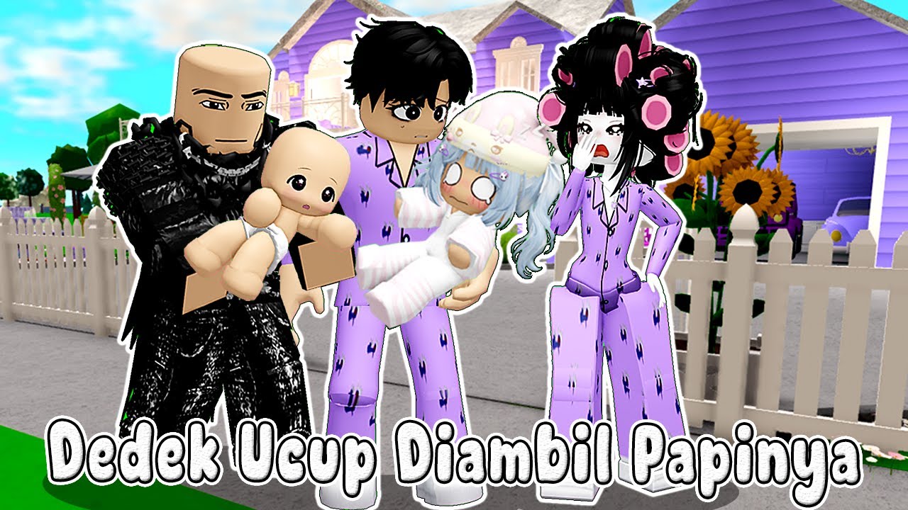 😭BIBI DAN DEDEK UCUP TIDAK MAU BERPISAH 😭 BIBI SEDIH SEKALI HARUS BERPISAH  || BLOXBURG🏡 ROBLOX IND
