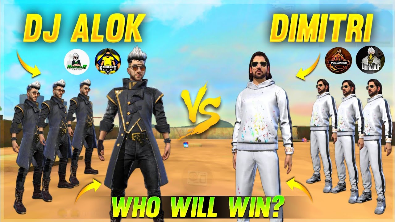 😱DJ ALOK VS NEW DIMITRI CHARACTER ABILITY TEST🤭🔥 FACTORY CHALLENGE | FUN MATCH - GARENA FREE FIRE