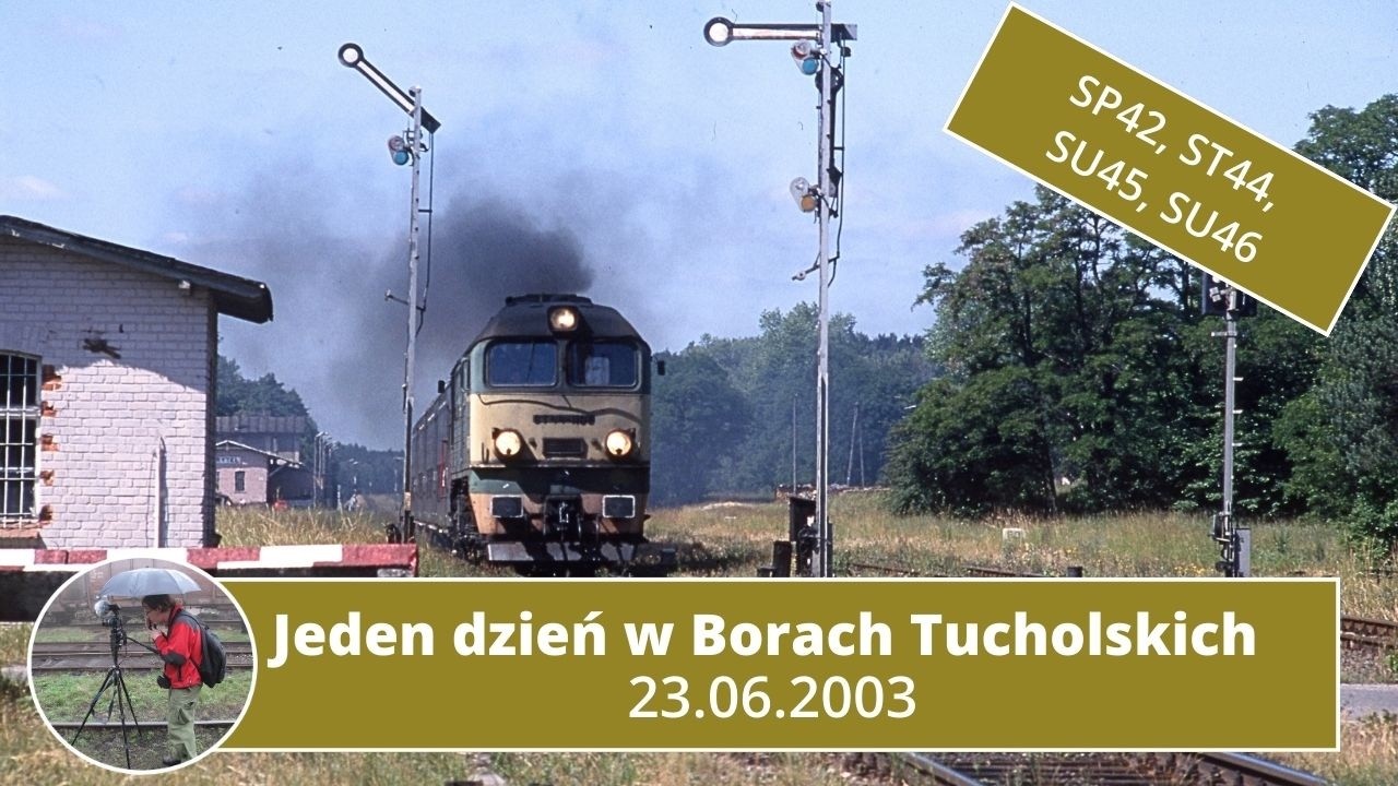 SP42, ST44, SU45, SU46 – Ostatni rok klasycznej kolei spalinowej | Bory Tucholskie 23.06.2003 VHS