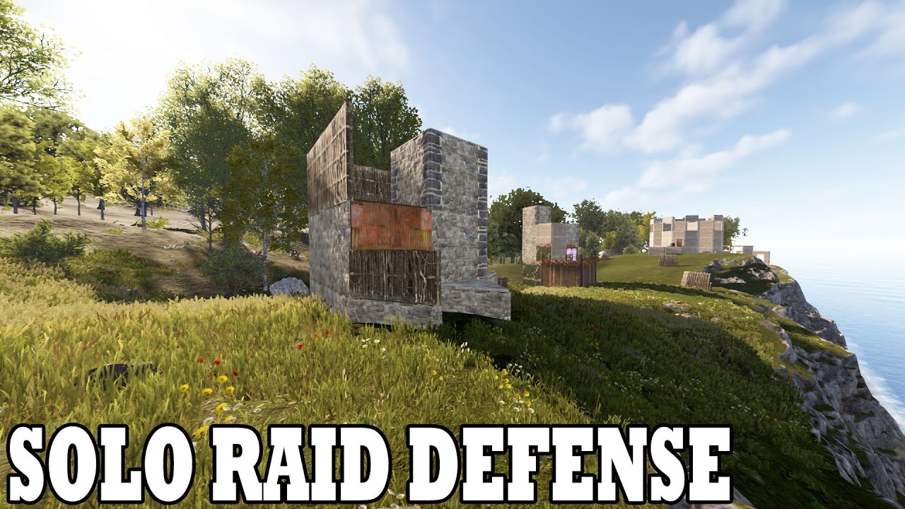 THE SOLO OUTPLAY RAID DEFENSE ON STARTER BASE.