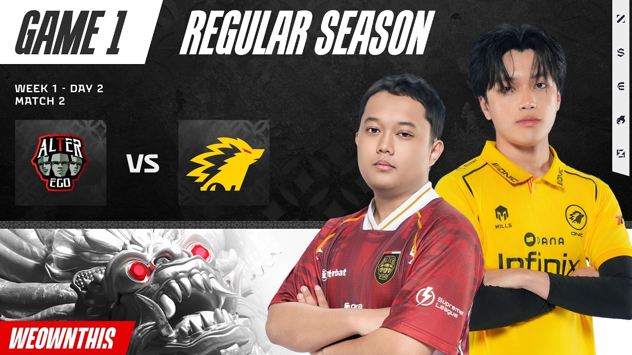 AE vs ONIC | Regular Season Week 1 Day 2 | Game 1 | #MPLIDS17
