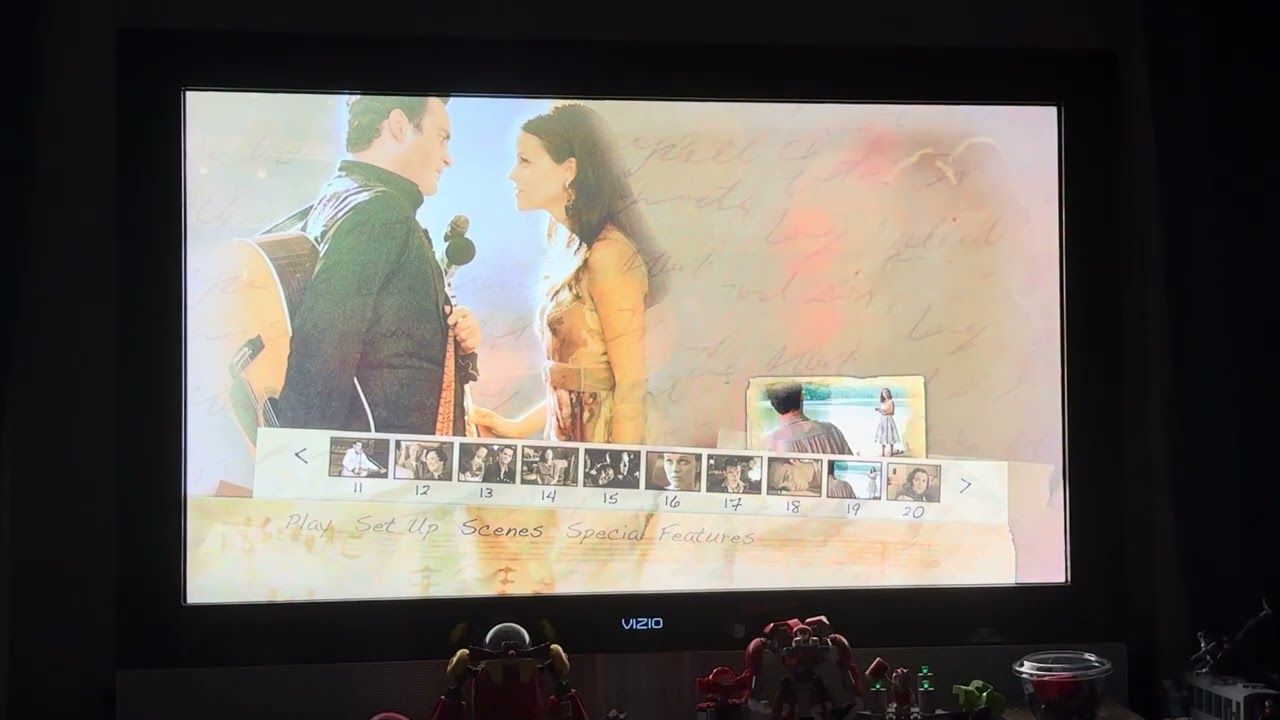 Walk the Line (2005) Blu-ray Menu Walkthrough (Disc 1)