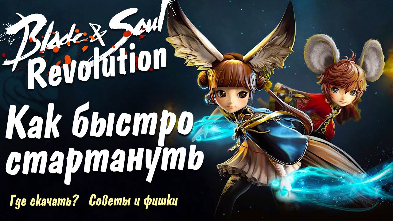 Советы и фишки в Blade & Soul Revolution. Как быстро прокачаться? Где скачать? Как поднять БМ?