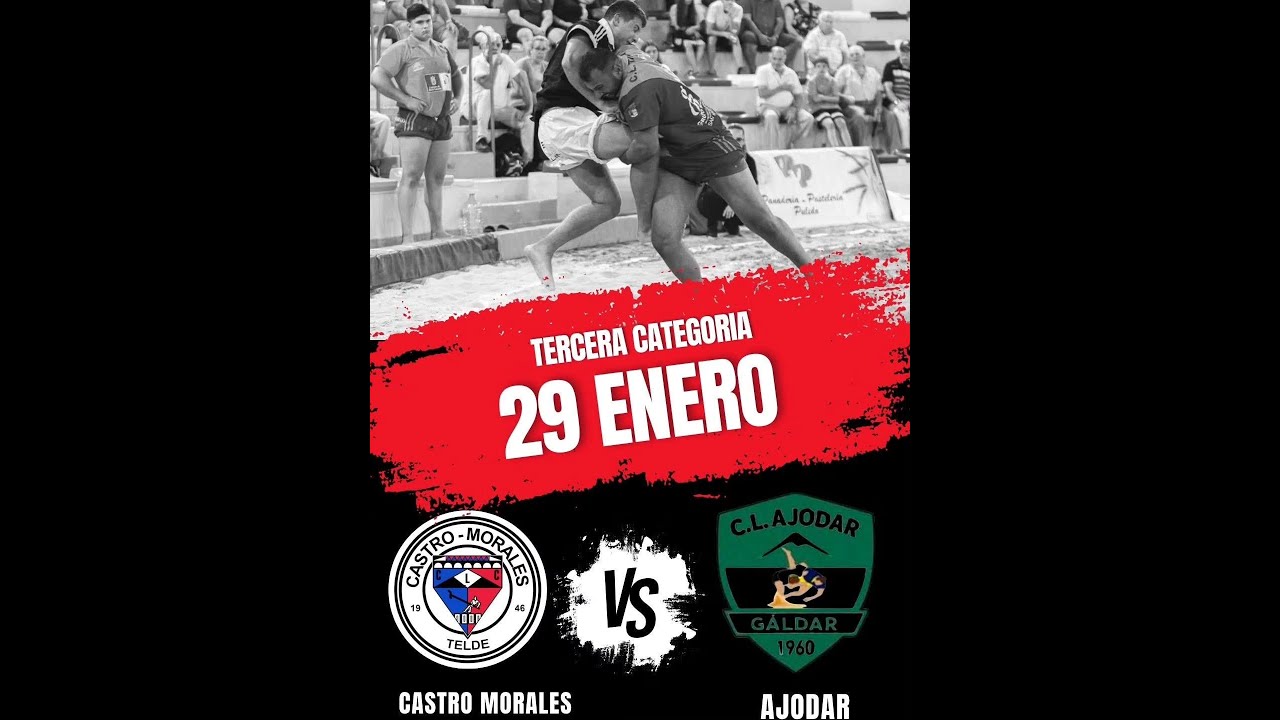 Lucha Canaria  BregandoXlalucha  CL Castro Morales - CL Ajódar Jueves 29/01/2026. Lomo Cementerio