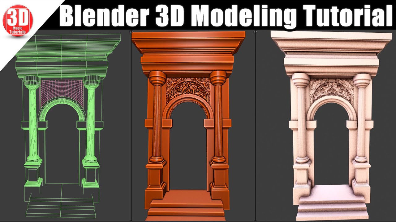 Blender Arch Modeling Tutorial | 3.0
