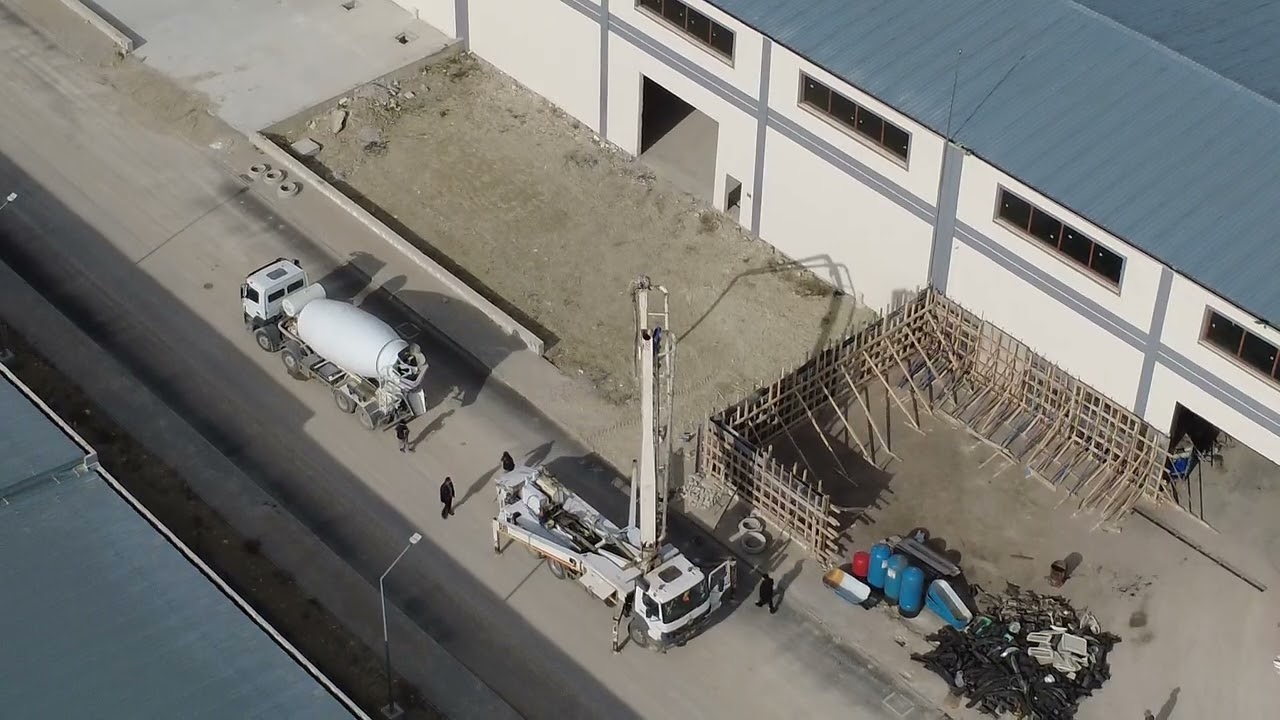 Beton Çalışması-A10/ DRON Takibi