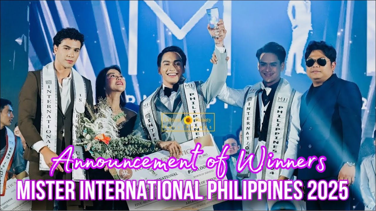 Mister International Philippines 2025 Announcement of Winners